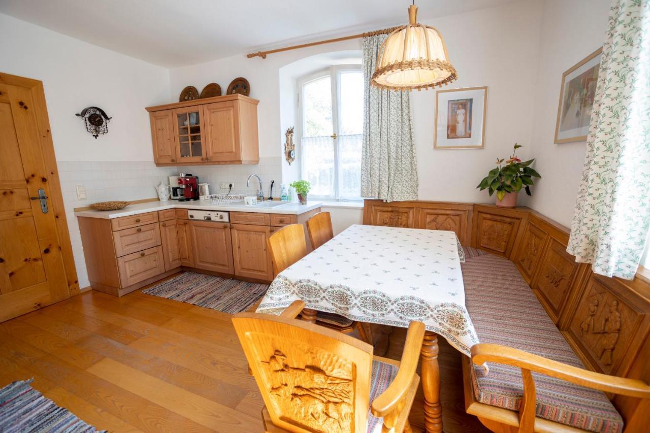 Füssen Landhauswohnung Mit Wildromantischem Garten מראה חיצוני תמונה
